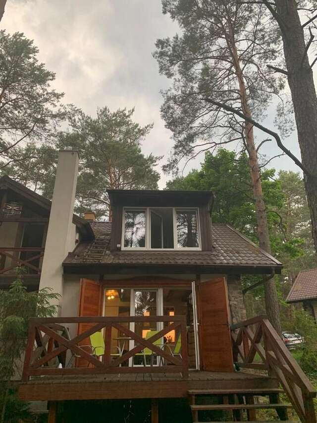 Дома для отпуска Domek wypoczynkowy w lesie nad jeziorem Оципель-4